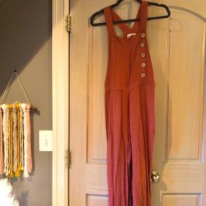 Burnt orange romper. Only worn once.